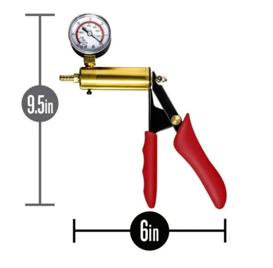 Vacumn Pump Gun & Tubing with quick connect fitting.